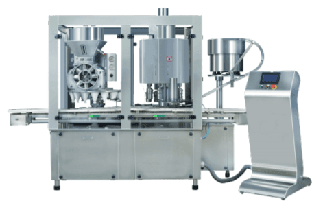 Dry-Syrup Filling And Capping Monobloc